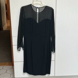 Formal Black Dress - Audrey Hepburn style - Size 10P